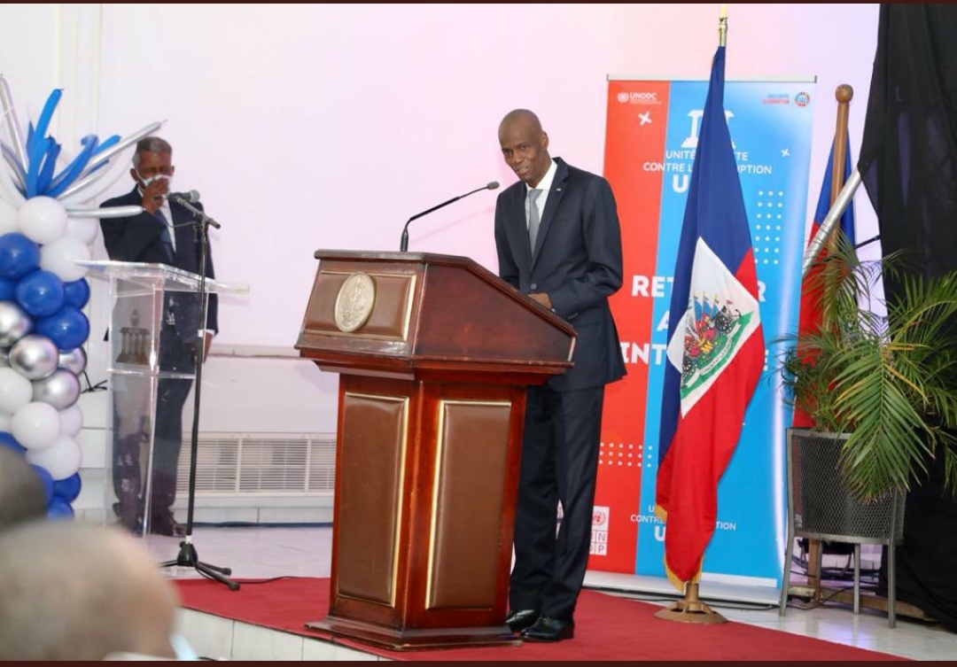 Jovenel Moise, président d'haiti 