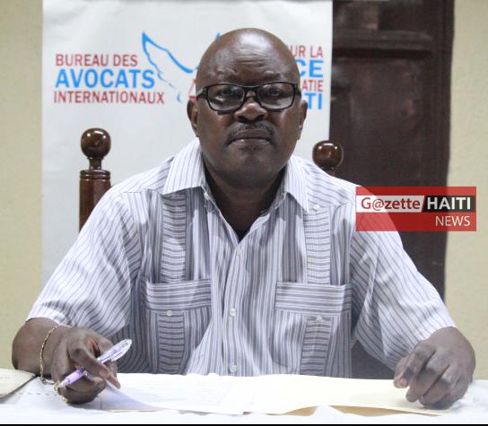 Me. Mario Joseph, Président de la BAI