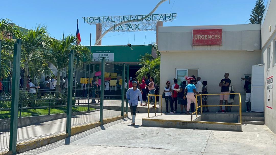 Grève à l’Hôpital universitaire La Paix