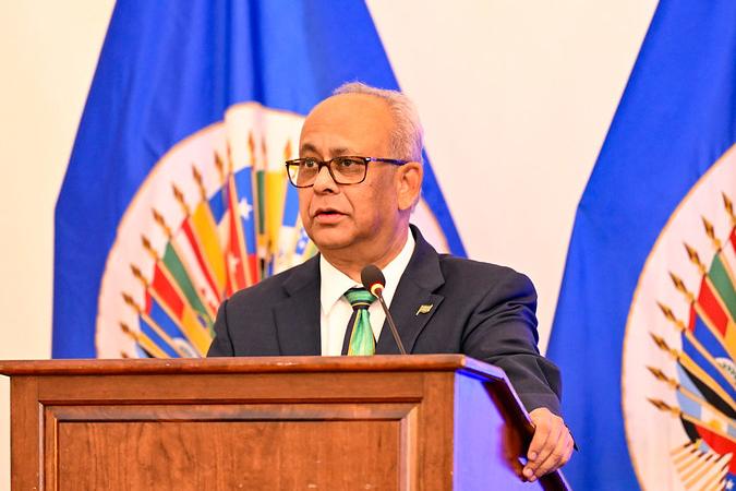 le Secrétaire général de l’OEA, Albert R. Ramdin