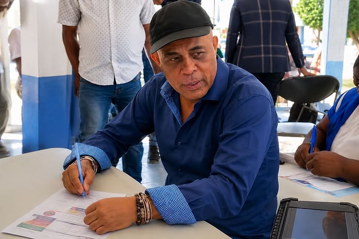 Michel Martelly s’inscrit comme électeur