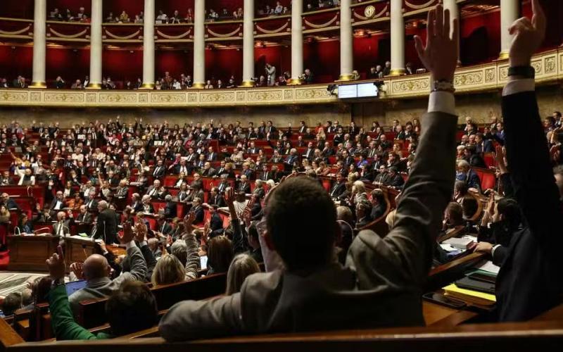 L’Assemblée nationale approuve à l’unanimité l’abrogation du «Code noir» THOMAS SAMSON / AFP