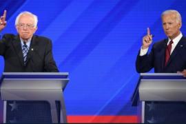 Bernie Sanders et Joe Biden 