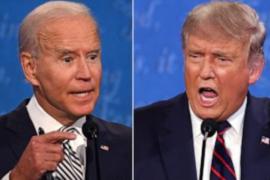 Vice President joe Biden et President Donald Trump 
