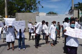 Sit-in des professionnels de la santé 