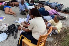 Les prisonniers, le jour de leur arrestation 