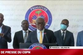 Le PM, lors d'un point de presse ce lundi 12 Avril