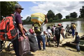 Des déplacés fuyant la violence en Colombie