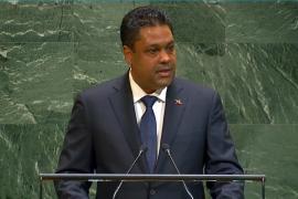 Laurent Saint Cyr à l'ONU 