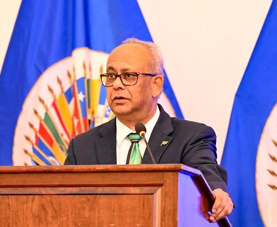 le Secrétaire général de l’OEA, Albert R. Ramdin