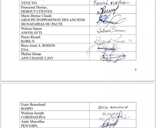 Des groupements et regroupements politiques et appellent à la clarification