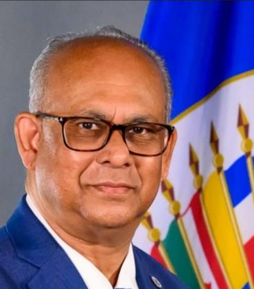 Le Secrétaire général de l'Organisation des États Américains (OEA), Albert Ramdin