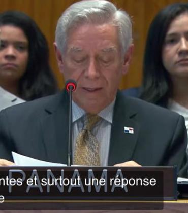 Le représentant permanent du Panama auprès des Nations Unies, Eloy Alfaro de Alba
